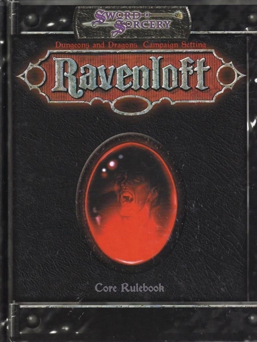 Dungeons & Dragons 3.0 - Sword & Sorcery - Ravenloft - Core Rulebook - Signeret (B Grade) (Genbrug)